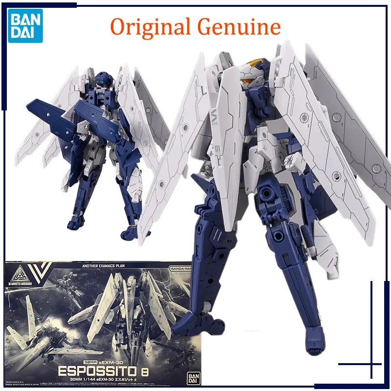 

Original Genuine 30 MINUTES SISIONS eEXM-30 Espossito Bandai Anime Model Toys Action Figure Gifts Collectible Ornaments Boys