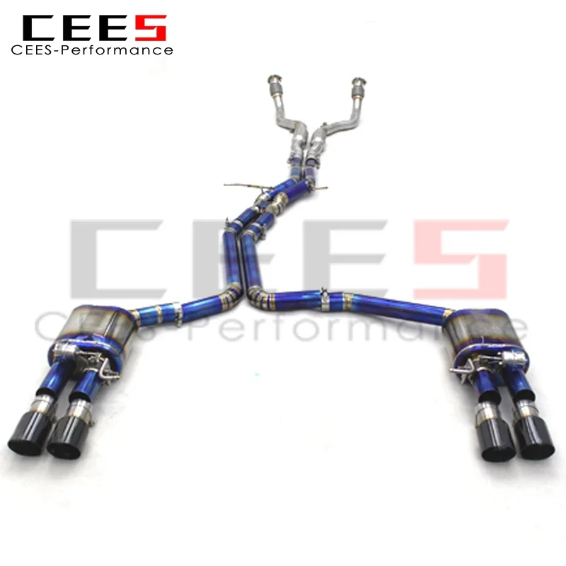 

CEES Performance Catback выхлопная система для Audi S4 B8.5 3.0T 2013-2023 спортивный клапан титановый глушитель выхлопной трубы