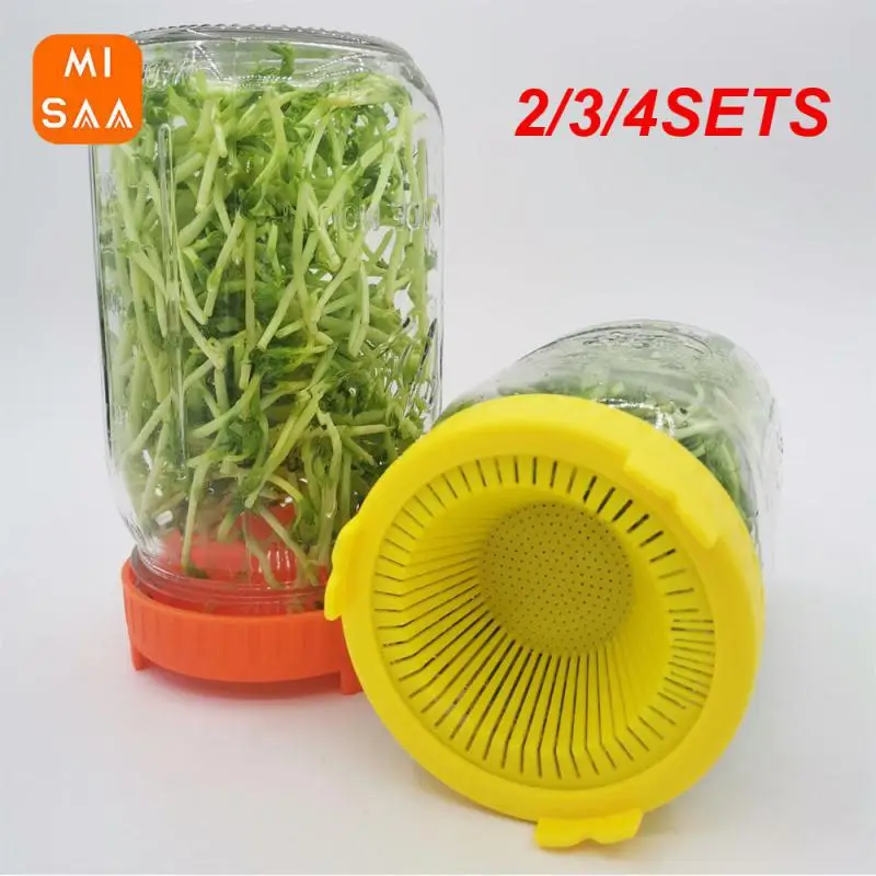 

2/3/4SETS Germination Water Culture Flowerpot Germination Tool Quick Drainage And Easy Storage Germinator Germination Cover