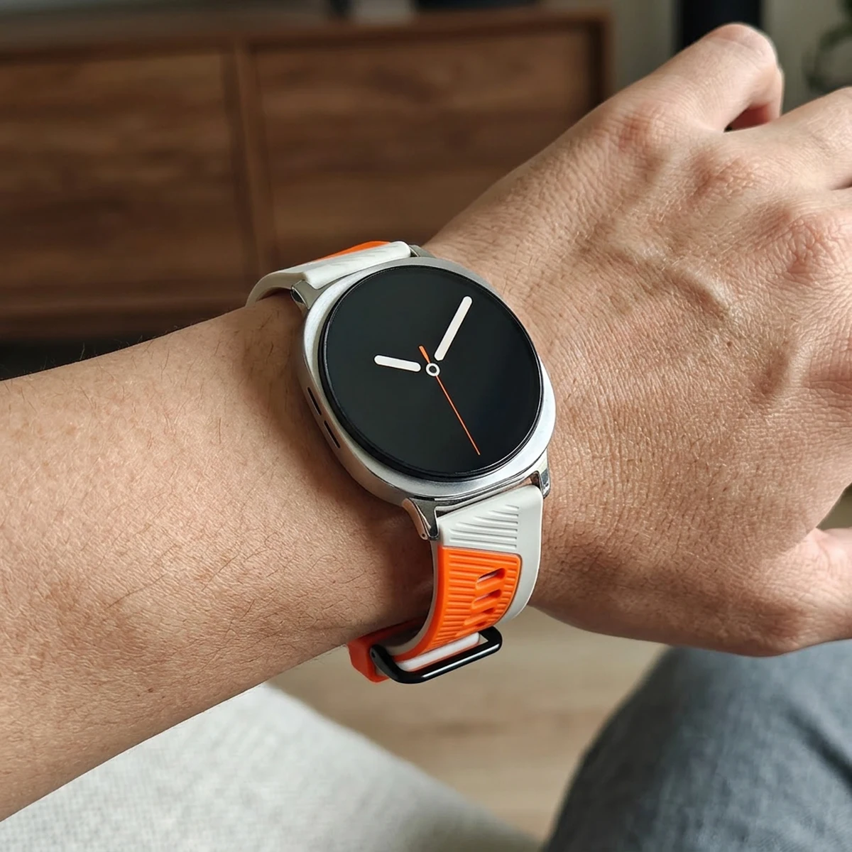 Two-tones Silicone Band for Samsung Galaxy Watch 8/9 40mm 44mm 8Classic 46mm Sports Strap for Galaxy Watch Ultra 2026/2025/2024