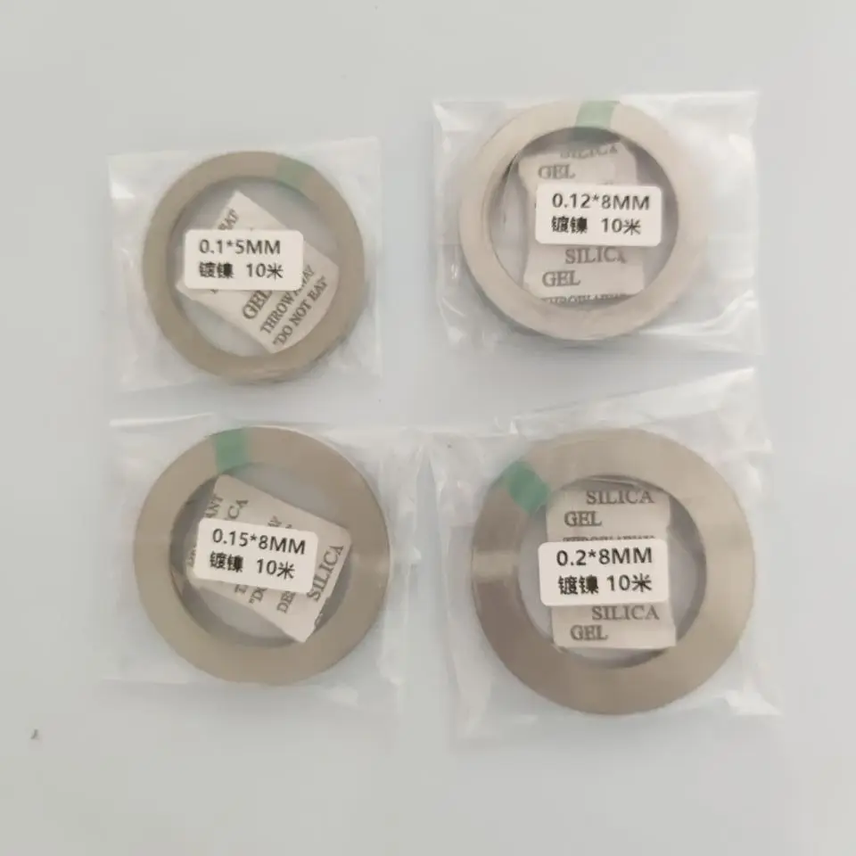 10m/Roll 18650 Li-ion Battery Nickel Sheet Plate Nickel Plated Steel Belt Strip Connector Spot Welding Machine Nickel Strip