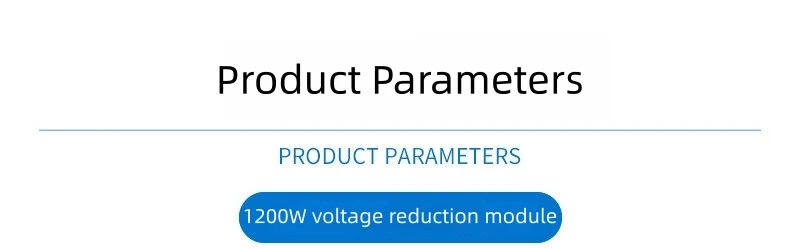DC-DC 1200W 1500W Step-Down-Modul 50A Hochleistungs-einstellbares Konstantspannungs-Lade-Batterie-Strommodul – Detail 3