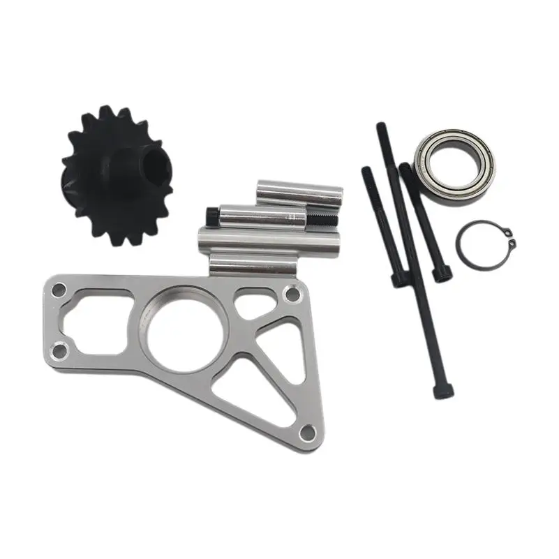 جديد لهوندا CT 70 & Z50 نمط دراجة درب صغيرة المحور الخلفي مكبح قرصي تعديل قوس المحرك #2