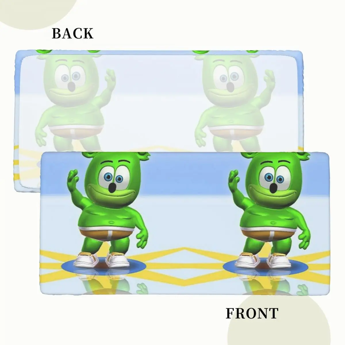 Gummibar (the Gummy Bear) Customized Rectangular Tablecloth Oilproof Table Cover for Festival Party Decorations Table Cloth