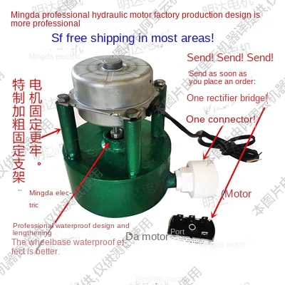 1000W hydroelectric generator miniature portable hydroelectric generator real standard rated power 300W