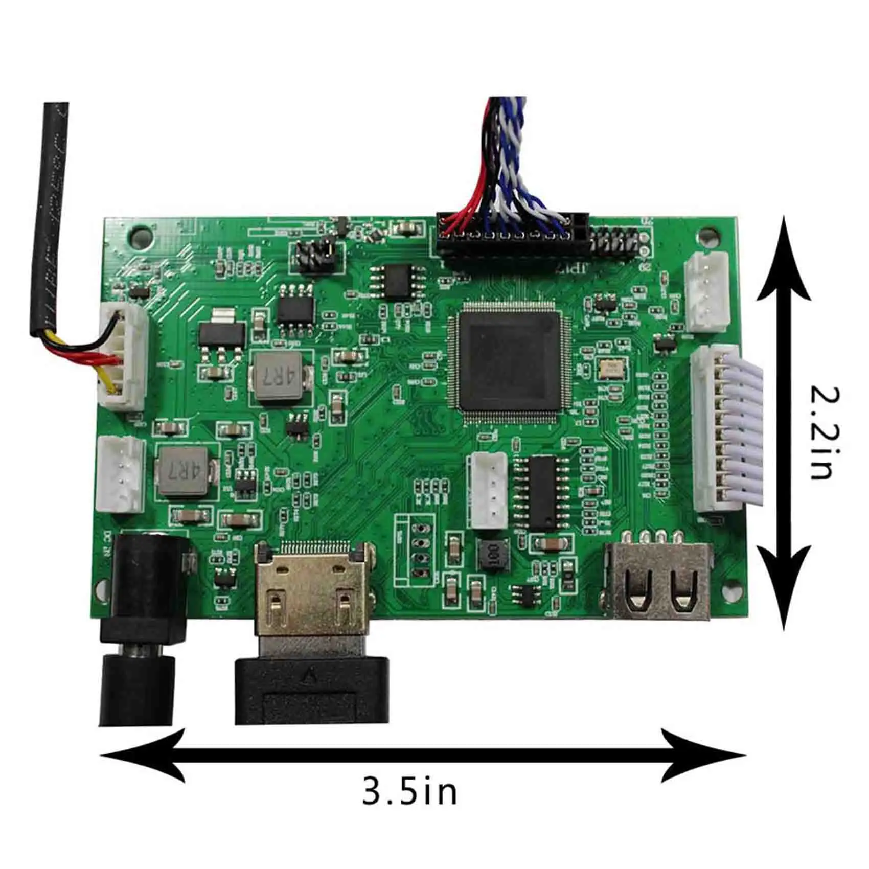 HD USB LCD Controller Board 10.4 in VS104T 004A 1024x768 IPS LCD 600nit