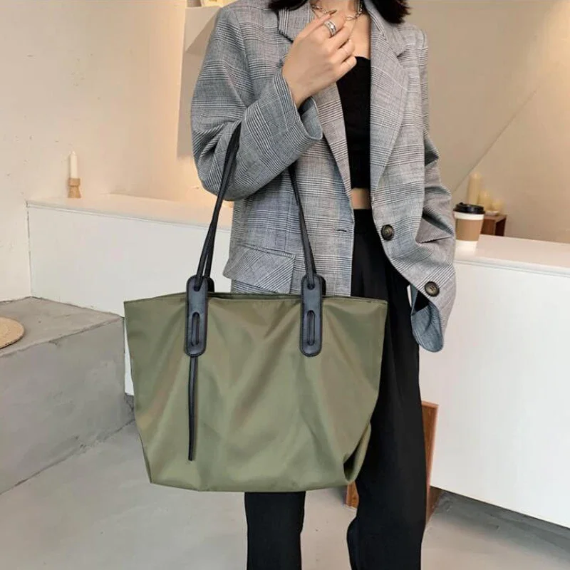 High Capacity Tote Bags for Women 2024 New Casual Handbags Designer Shoulder Bag High Quality Nylon Ladies Hand Bags Bolsos