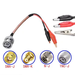 SMA N TNC BNC a linea di prova con morsetto a coccodrillo linea sonda per oscilloscopio