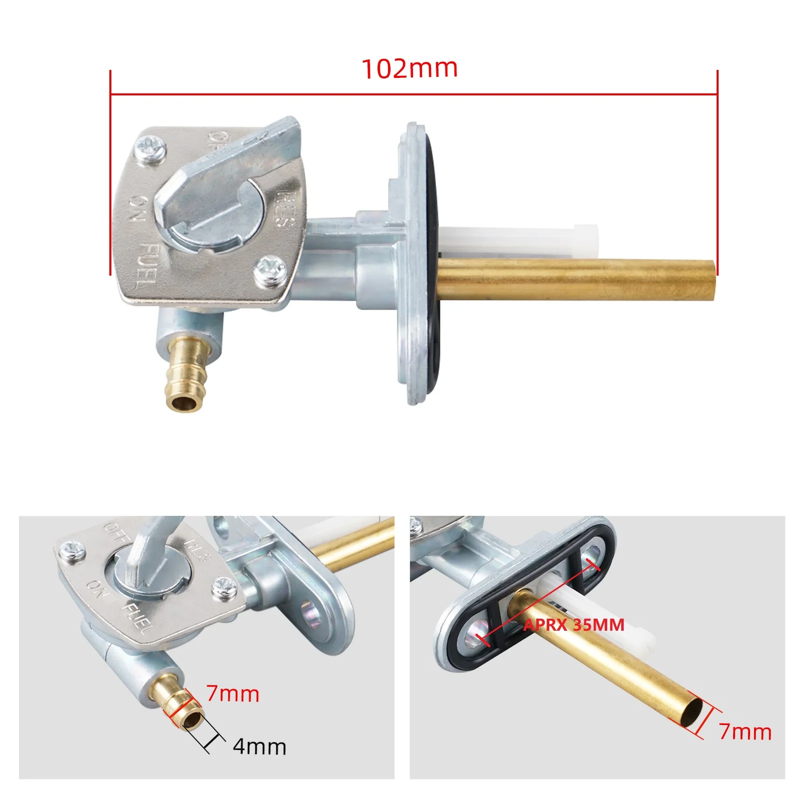 NICECNC For Suzuki DRZ400S DRZ400M 2000-2003 DR200 DR250 DR350 DR350S DR350SE LTZ250 LTZ 400 400Z Fuel Tank Gas Petcock Valve