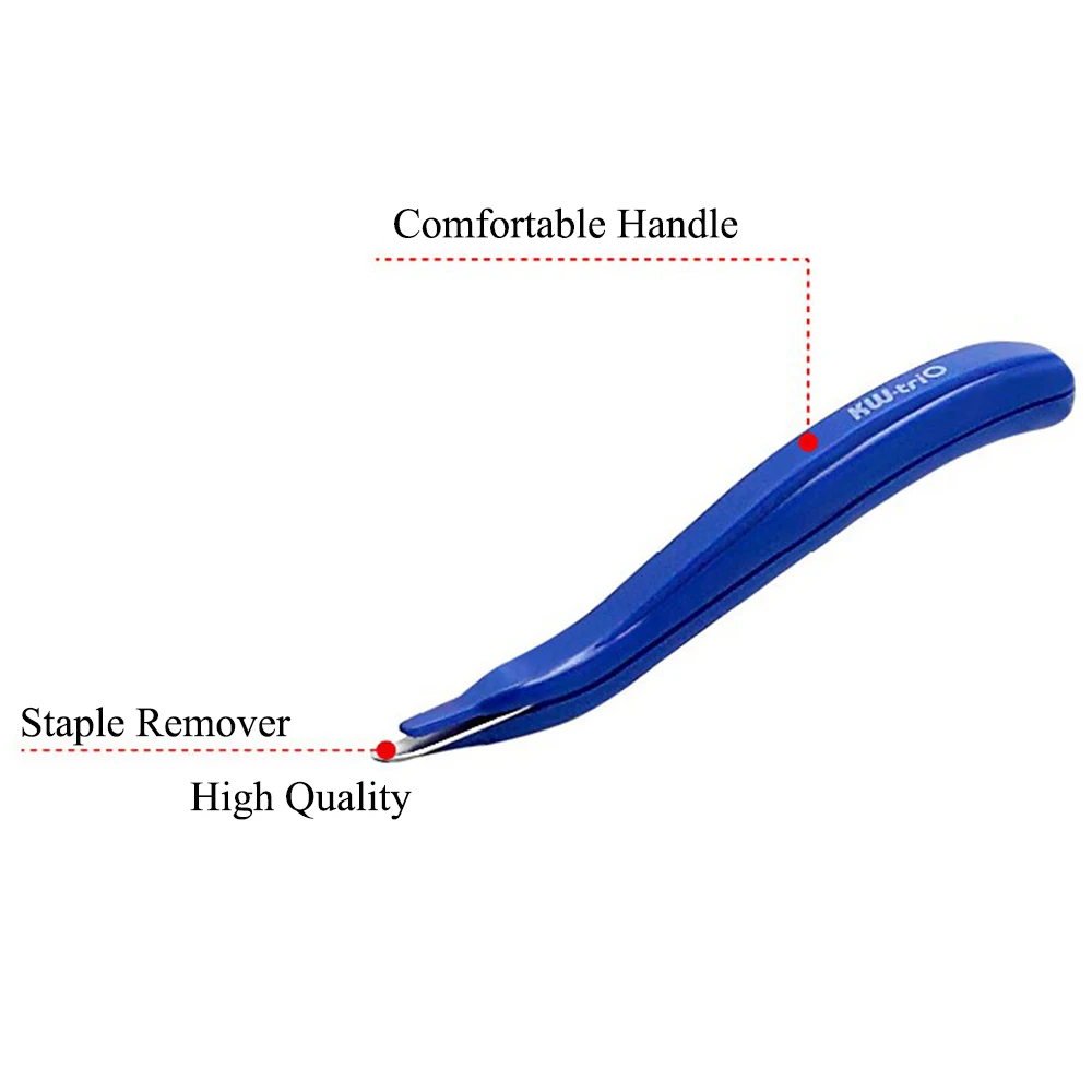 Mini Metal Less Effort Magnetic Head Pen-Type Handheld Staple Removal Tool Pull Out Extractor Binding Supplies Staple Remover