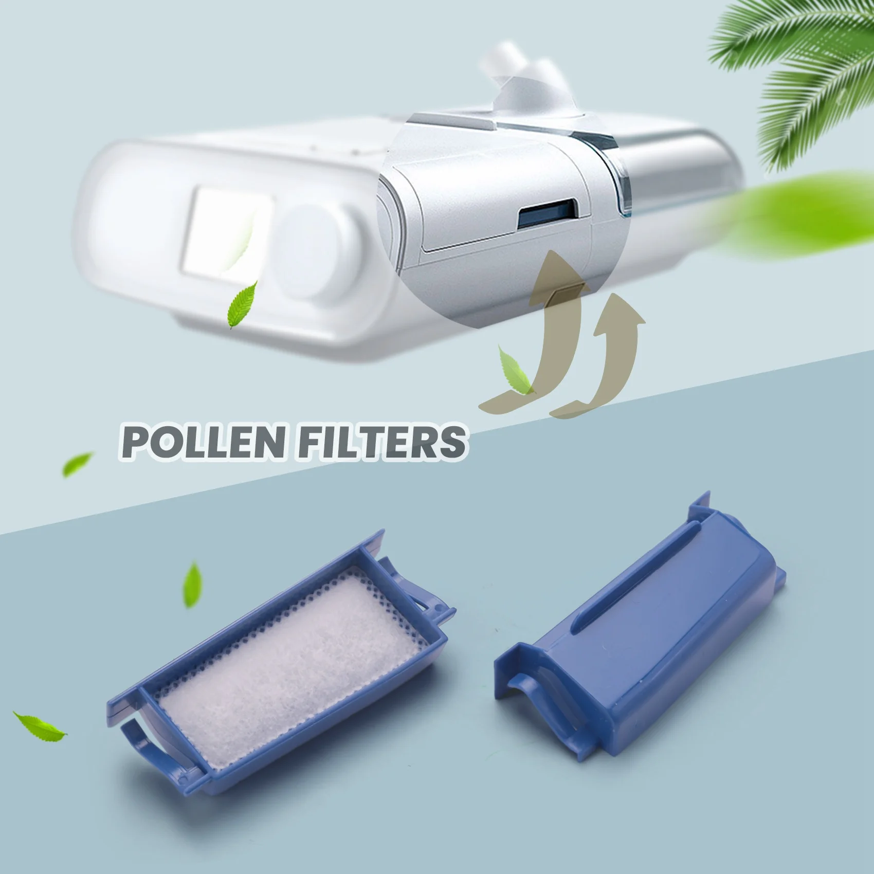 Filter Kits for Philips Respironics for dreamstation Include 2 Reusable Filters & 6 Disposable Ultra-Fine Filters