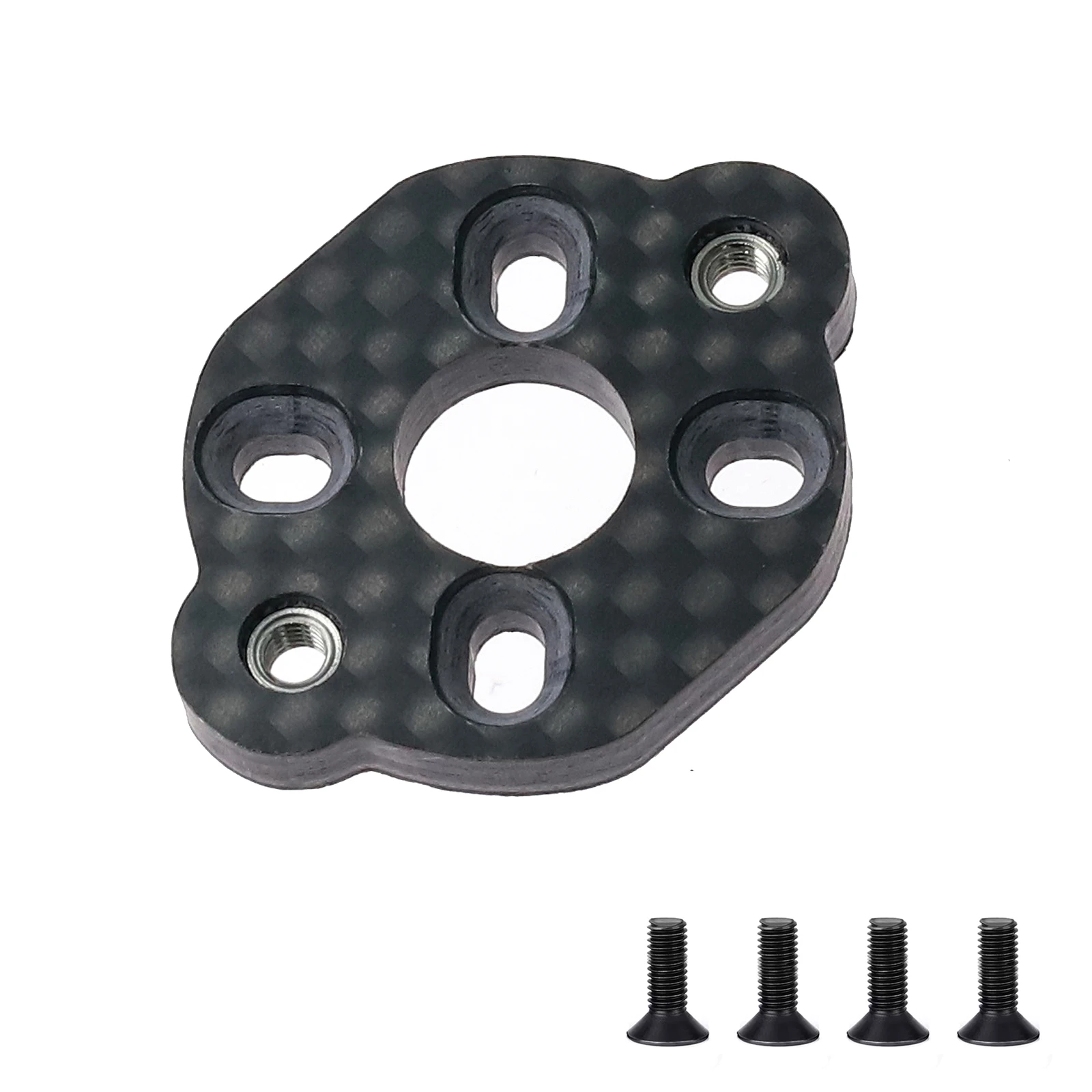 

Carbon Fiber 2216 Motor to 540 Motor Converter Mount Plate Conversion Mount Upgrade Parts Accessories