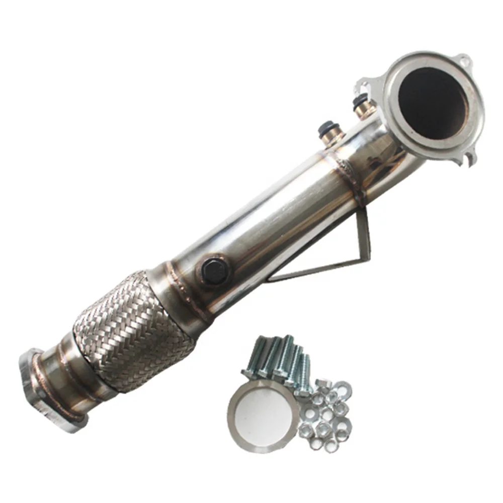 

Brand New Stainless Steel Material Automotive Exhaust Pipe Modification Fine Workmanship Suitable For BMW Exhaust Manifold Downc
