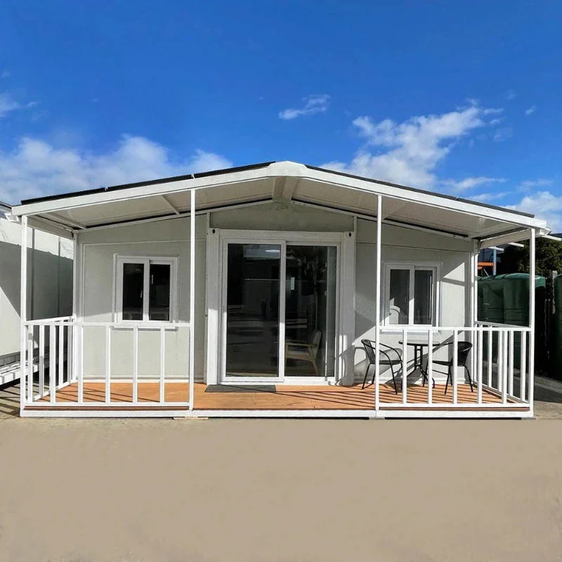 Factory Double-Wing Foldable Assembling Movable Residential Container Houses Expandable Expansion Box For Comfortable Living