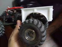 Rear Bucket  FMS FURITEK Rochobby 1/24 FCX24 TRX4M  K5 Blazer Lemur Power Wagon WOWRC Smasher Micro Unimog 421 Rock Crawler