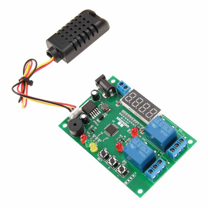 

Temperature And Humidity Digital Tube Control Board Integrated Sensor With Temperature Display With RCA Port