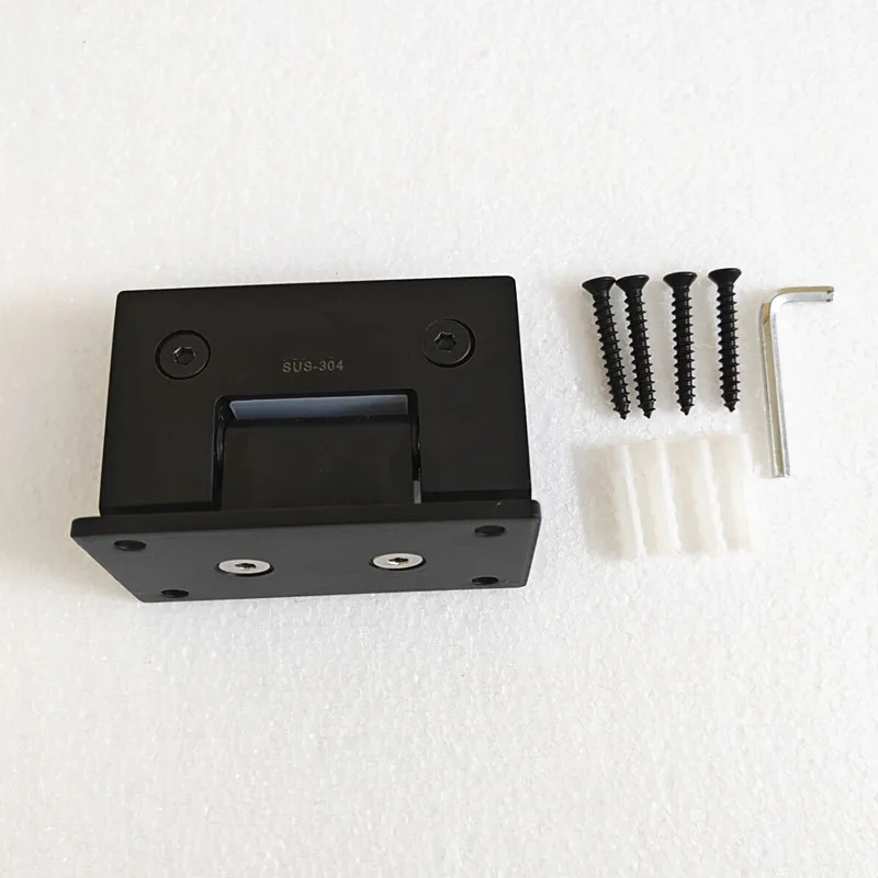 

1 шт., петли для стеклянной двери из нержавеющей стали для ванной комнаты, стеклянные петли 90/135/180 градусов, офисные перегородки, стеклянные зажимы, мебельная фурнитура