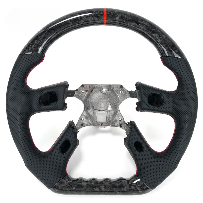 For Hummer/Chevrolet Custom Forged Carbon Fiber Steering Wheel | H2/Corvette C6/C7/C8