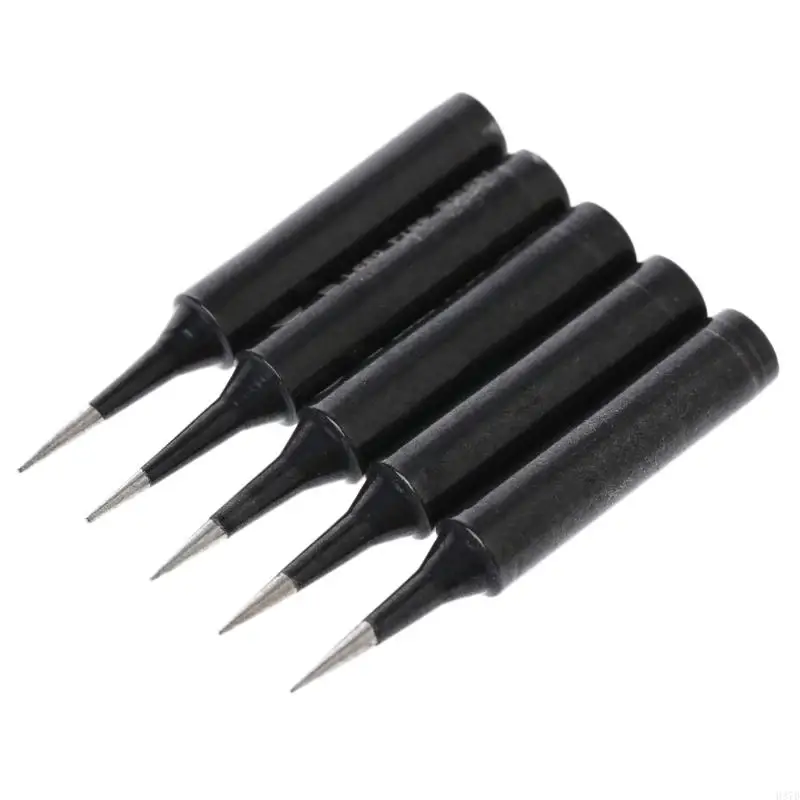 

H37D 5 Pcs Replacement Soldering Solder Iron Tips 900M-T-I For Hakko Saike