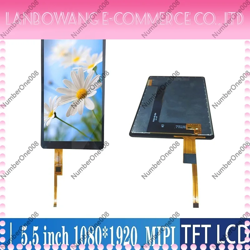 5.5 Inch IPS Full View LCD Capacitive Touch Screen 1080*1920 MIPI HD Display Module