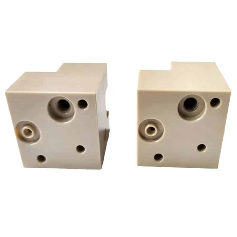 

Custom Abs/pvc/pc Nylon Plastic Parts Urethane Plastic Plastic Precision Injection-molded Porous Connector Block