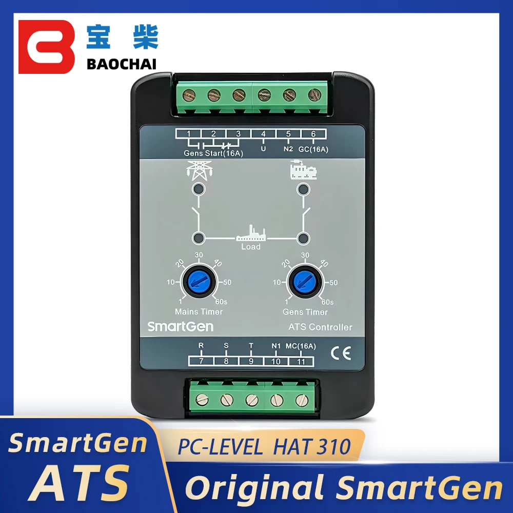 SmartGen Original HAT310 Generator Spare parts ats switch Automatic transfer Generator Controller