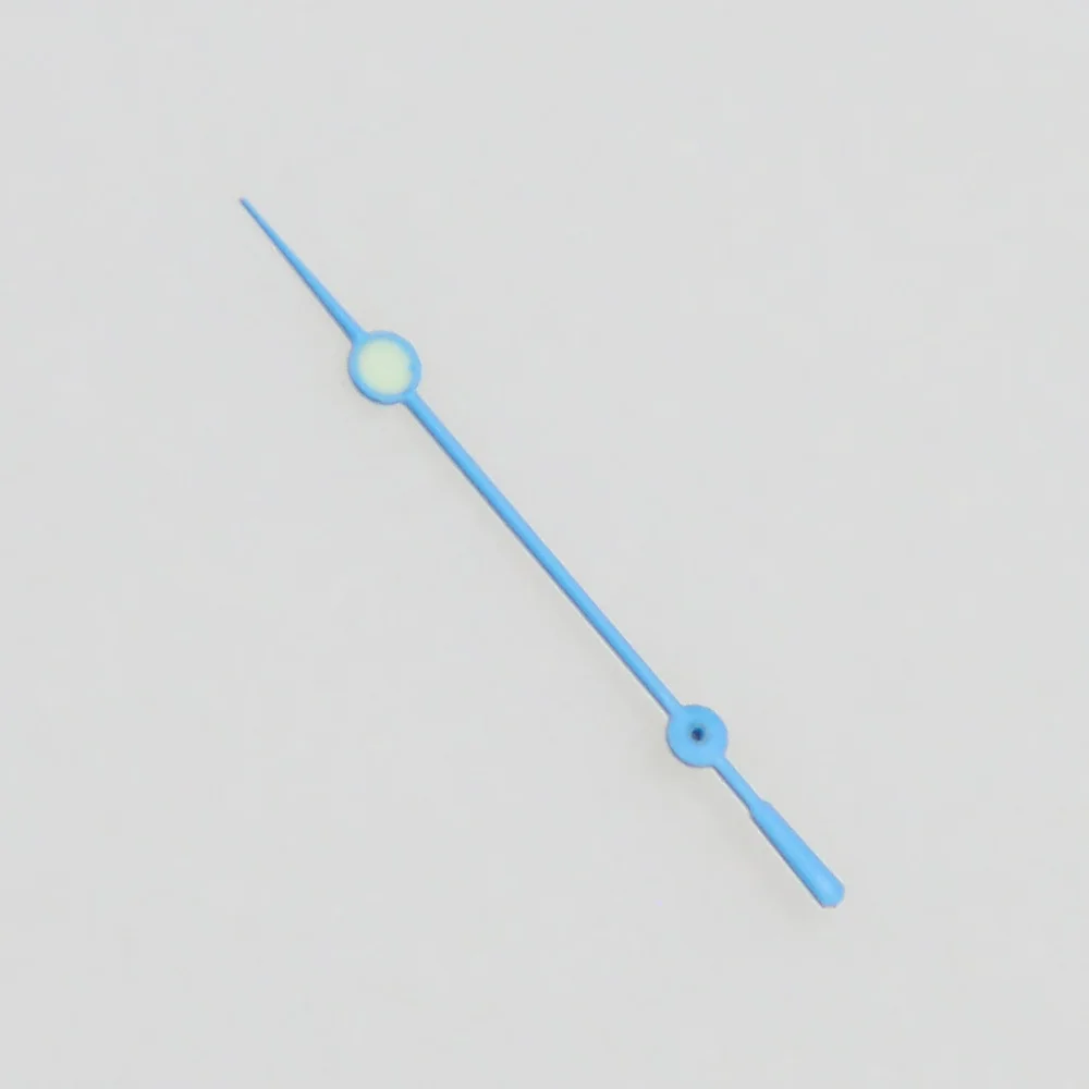 ساعة Fit NH34 35 36 باللون الأخضر الفائق المضيء 13 ملم SKX007 عقارب ثانية