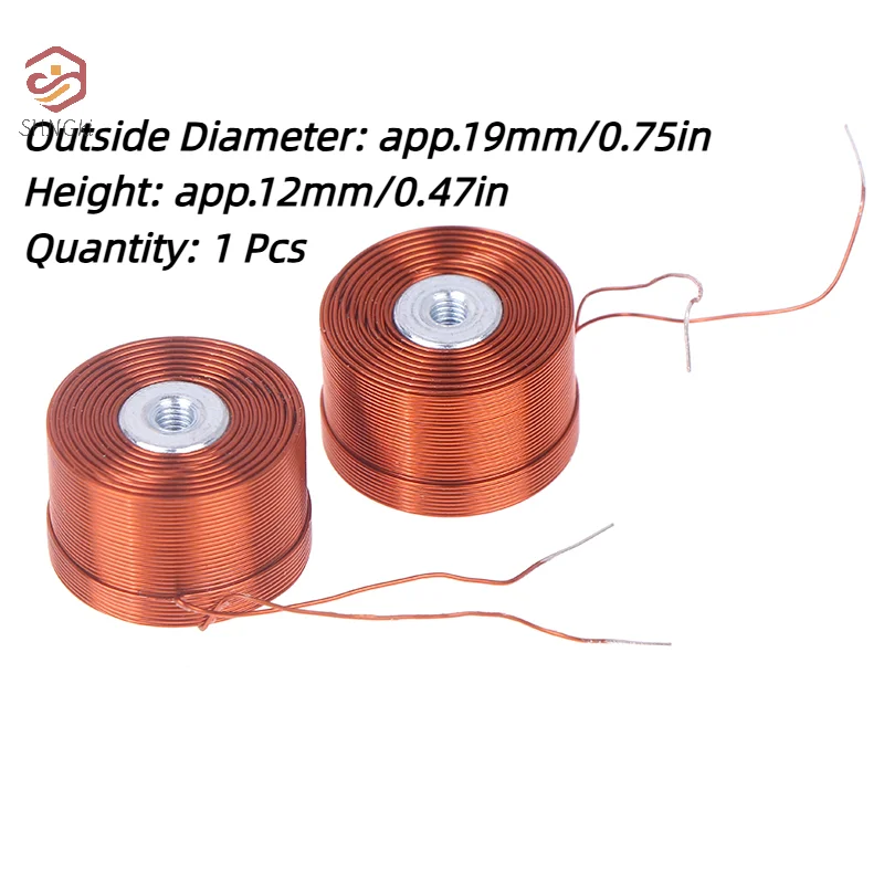 

1 рулон катушки с магнитной левитацией, качественный материал, катушка 12x19 мм/0,47x0,75 дюйма, подходящая для Arduino DIY, практичная