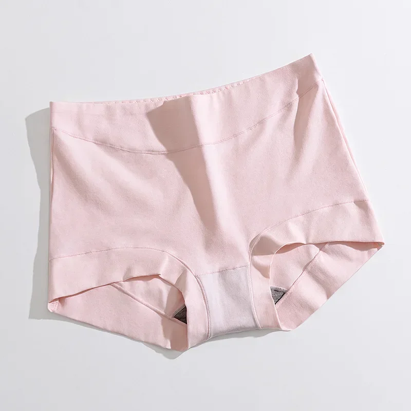 Sous-vêtements pour femmes coton confort hanche ascenseur taille haute ventre Tuck boxeurs pour femme graphène entrejambe antibactérien grande taille culotte