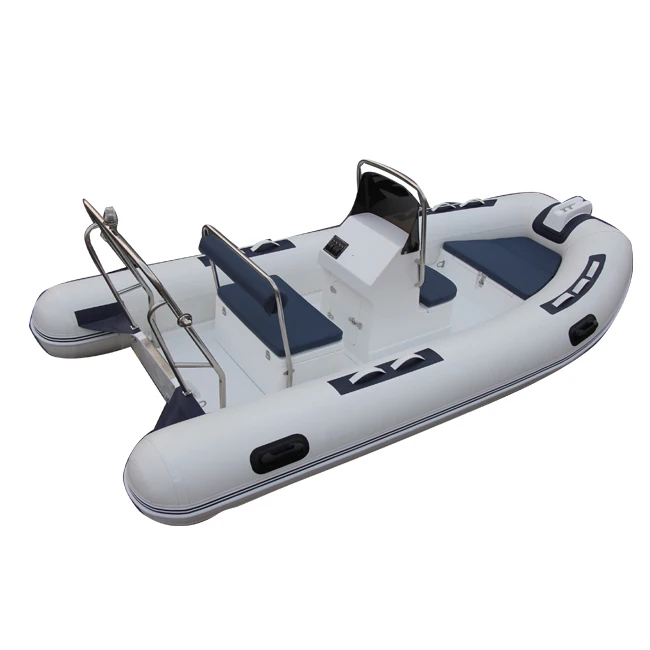 12ft RIB360 Orca PVC Hypalon Rigid Fiberglass Hull Inflatable Boat For Rowing