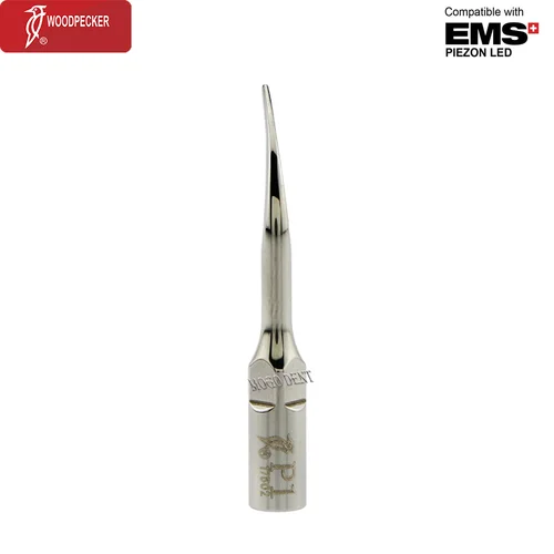 Imagen 2 del producto Puntas de escalador Dental Woodpecker originales, puntas de escalado P1, punta de periodoncia compatible con EMS y Mectron, pieza de mano de escalador ultrasónico, 5 uds.