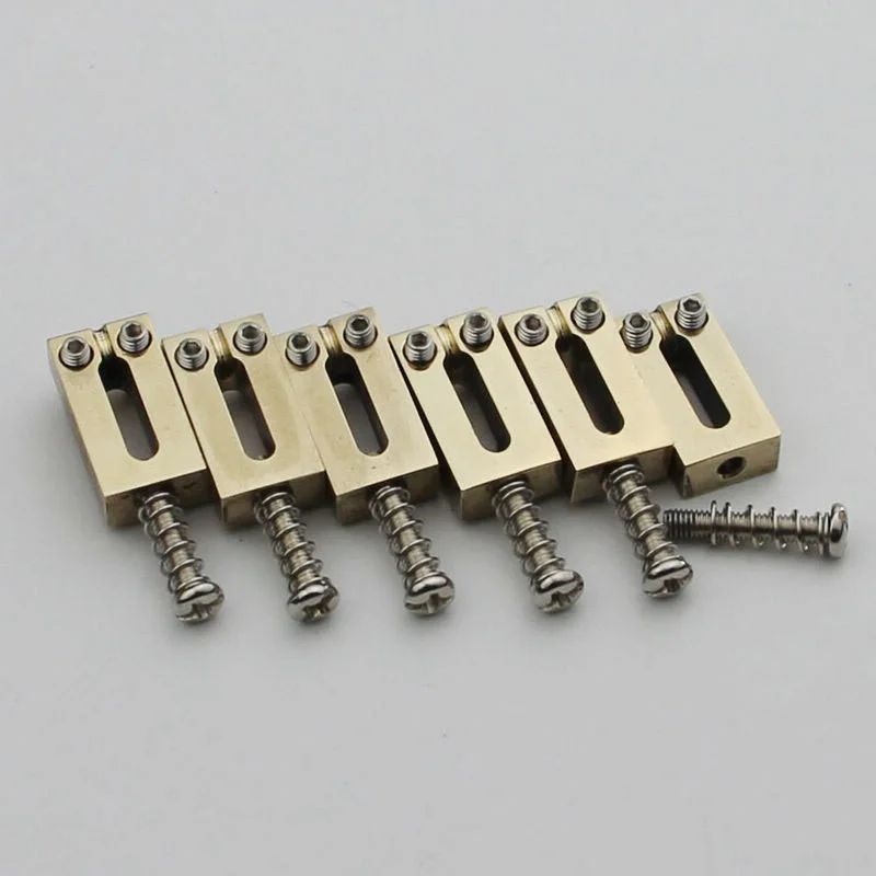 10.5MM Brass Bridge Saddles For Stratocaster Tremolo Bridges