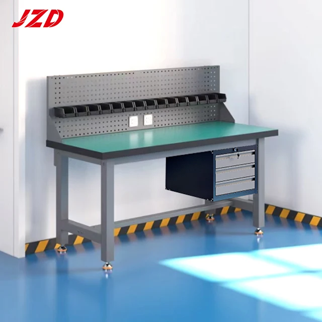 

Промышленный верстак на заказ из металла, стальные столы для инструментов, антистатический верстак для гаража и мастерской