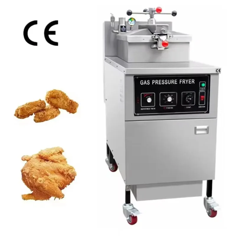 25l 380v 50hz 13.5kw Computer Manual Panel Chicken Pressure Fryer Machine Pressure Fryer