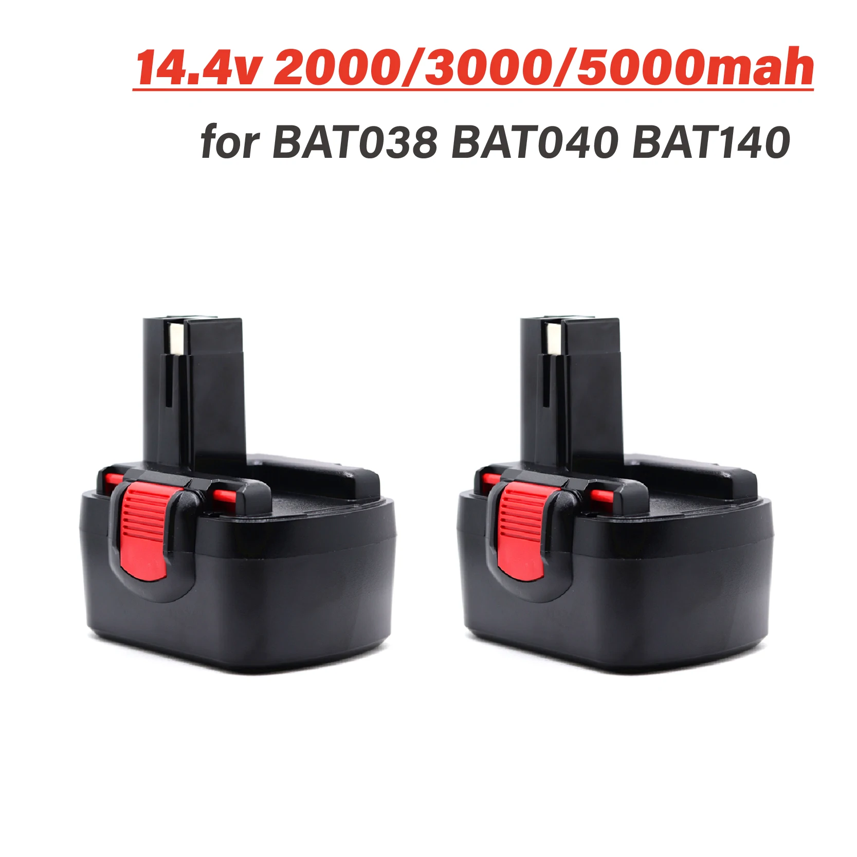 14.4v 2000/3000/5000mah Battery for bosch BAT038 BAT040 BAT140 BAT159 BAT041 3660K NI-CD PSR GSR GWS GHO 14.4V