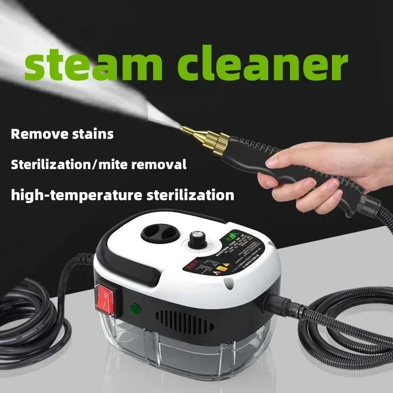 Steam Cleaner High Pressure and Temperature Sterilization Handheld Home Cleaning Air Conditioner Kitchen Hood Car Washer