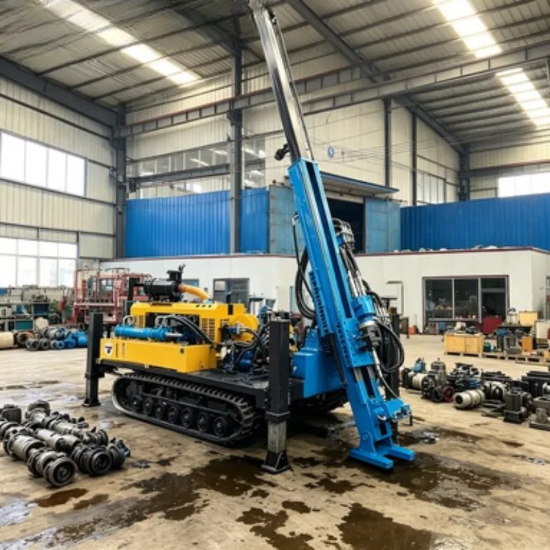 Fully Hydraulic Water Well Drilling Rig Core Drilling Rig Crawler Mounted Hydraulic Water Well Drill Rig