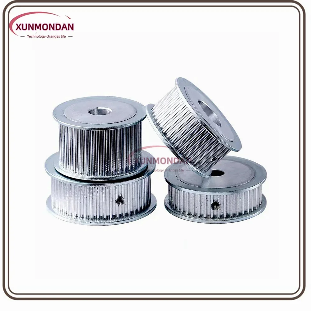 Xunmondan HTD 3M 60Tooth AF Timing Pulley With Gear Pitch 3mm Inner Hole 6/8/10/12/14/15/18/20mm Tooth Surface Width 10/15/20mm