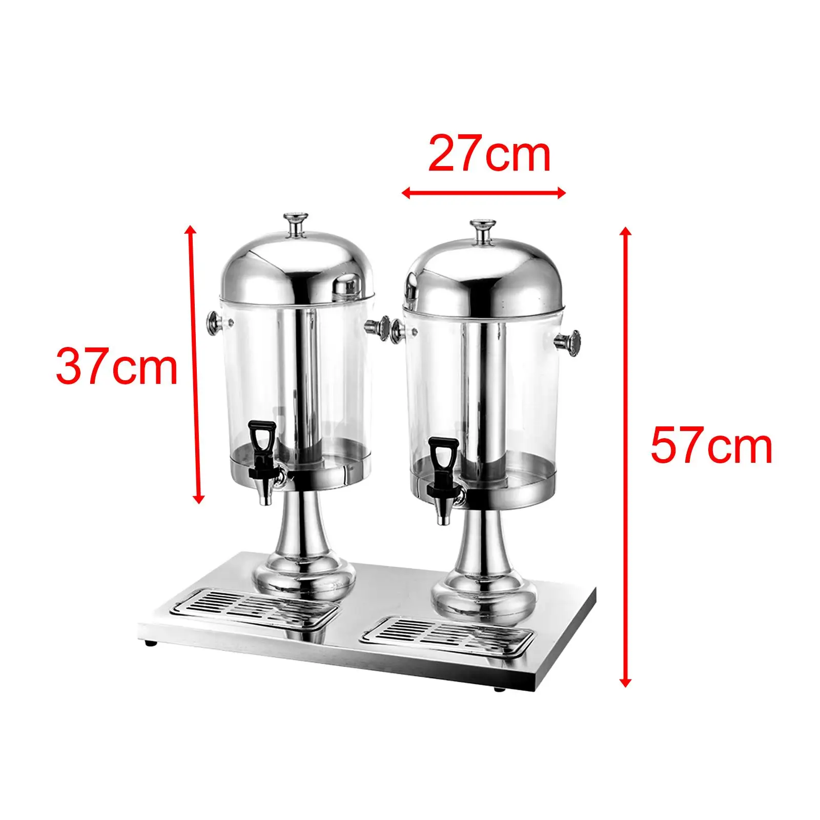 Immagine 4: Dispenser per Bevande, Contenitore per Bevande Fredde, per Tè Freddo e Birra