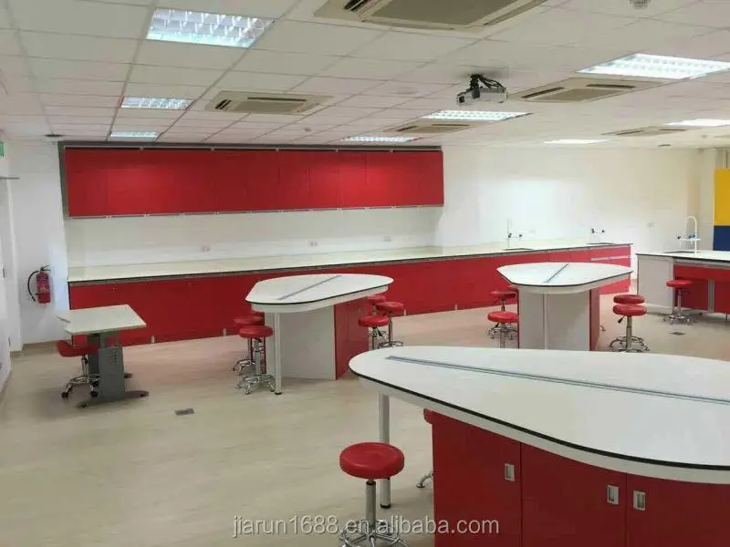 Lab workbench Customized chemical resistance laboratory furniture for school