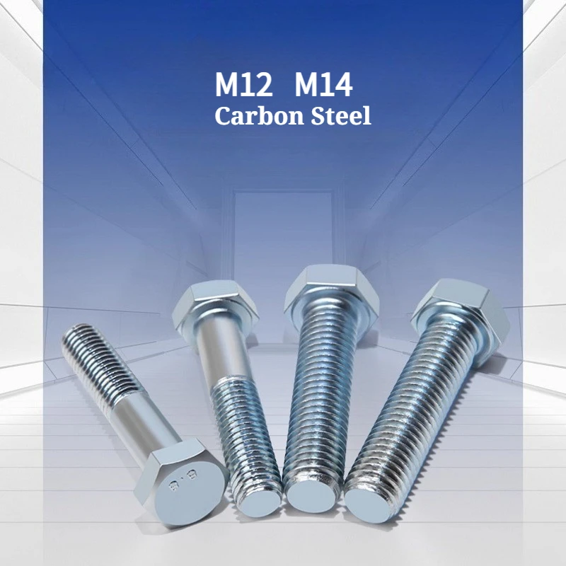 

M12 M14 Grade 8.8 GB5783 Galvanized Full/Half Thread External Hexagonal Screw Thread Length=20-200mm