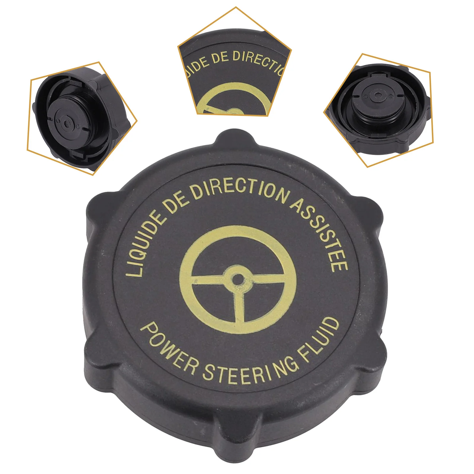 Power Steering Pump Oil Tank Cap Compatible with for Ford Focus MK23 for C-Max for Fiesta for Mondeo for Escort Transit