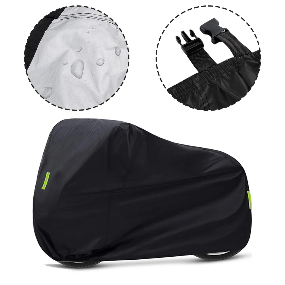 

Motorcycle Cover Universal Waterproof Accessories Outdoor Rain For Scooter Bicycle Uv Dustproof XXL Protective Cover