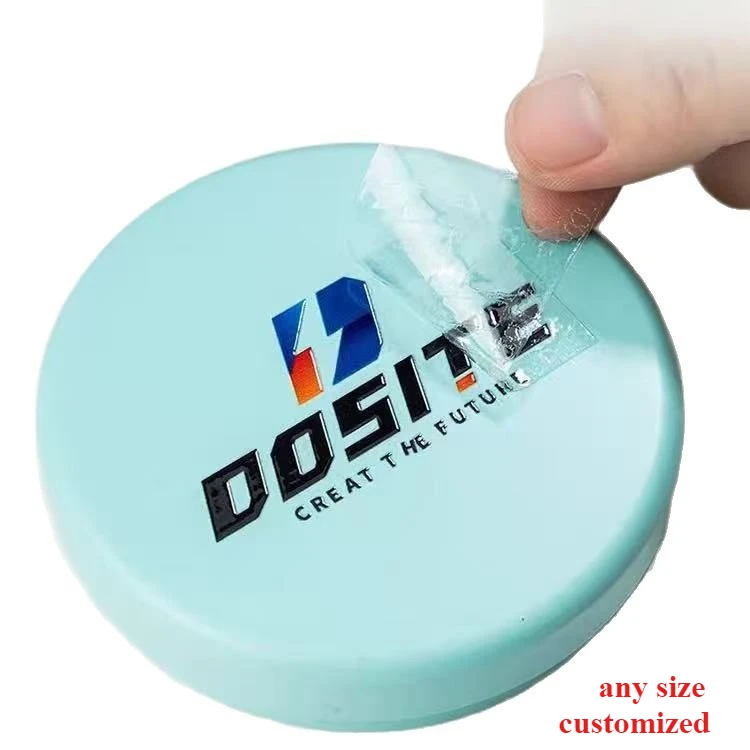 10pcs Custom Transfer Sticker UV Printing Name Lable Sticker Any Size Logo Personalized No-background Sticker