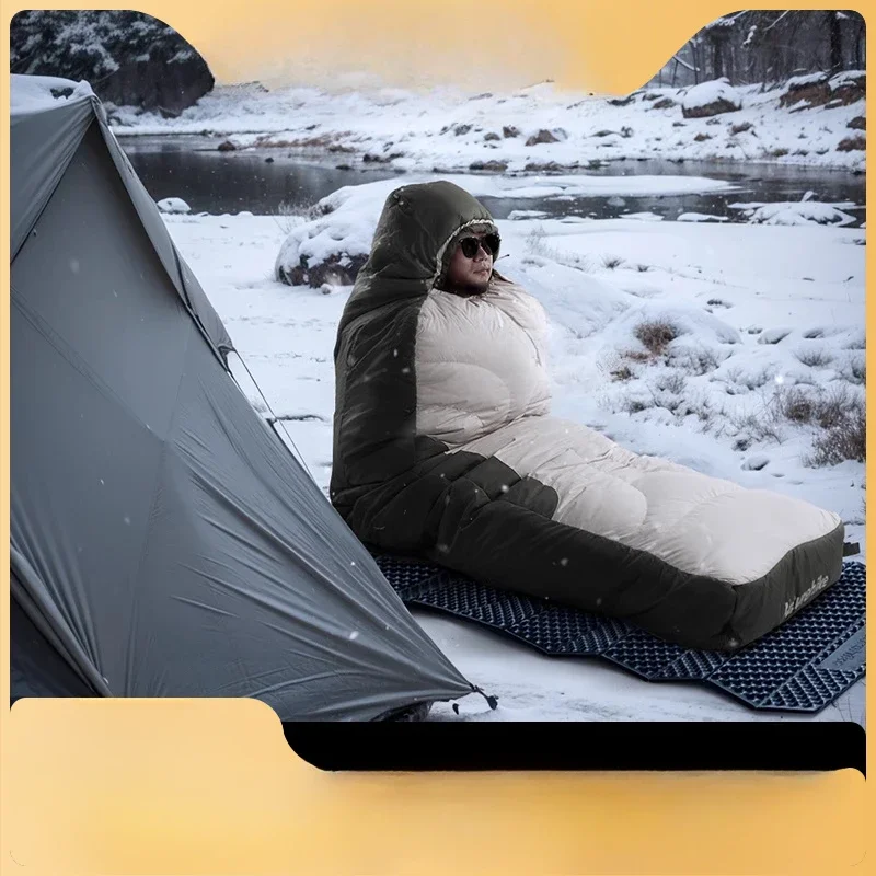 Outdoor camping winter thickened cold bag