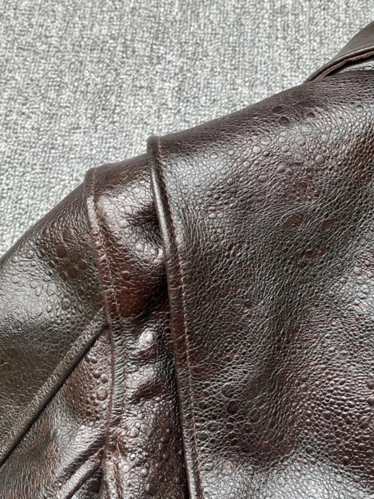 

High-End Youth Leather Jaet A2 Flight Suit Pure Leather Head Layer Cowhide Men's Coat Heat Transfer Pattern Winter Outerwear