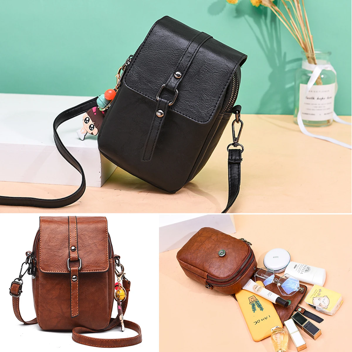 Spring small bag tide fashion hundred hitched single shoulder crossbody bag fall and winter mini quality women's bags