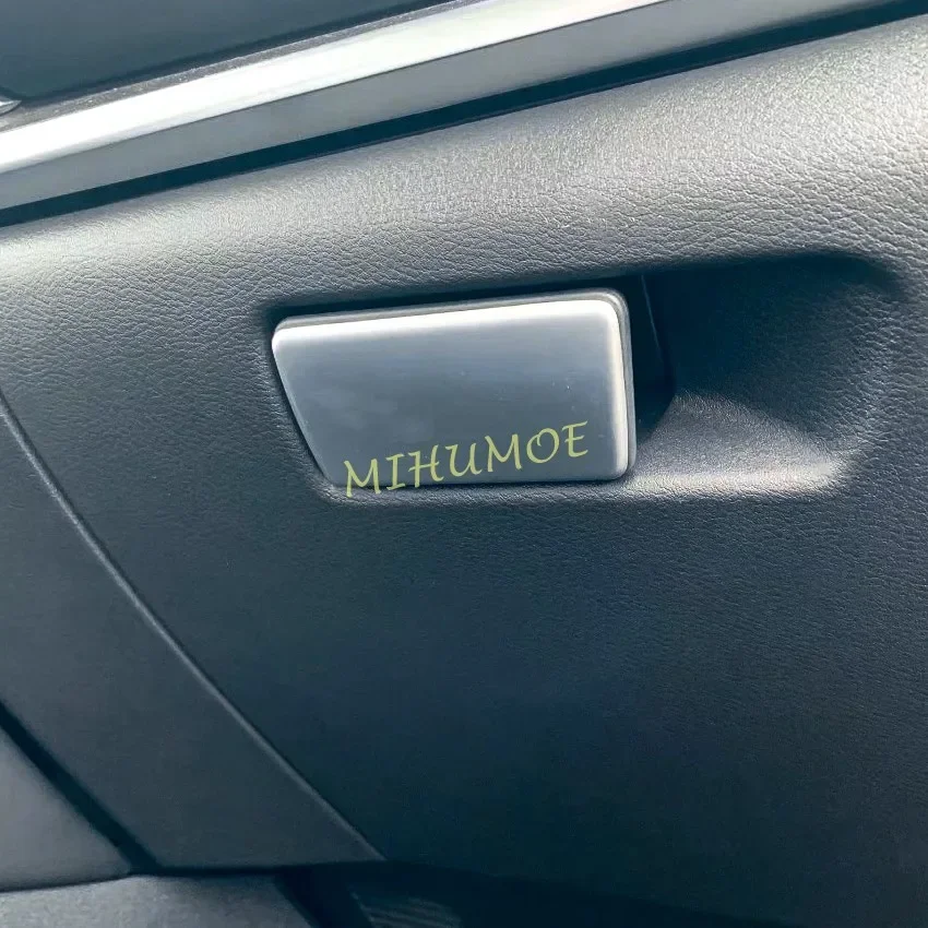 Para Nissan Rogue x-trail T33 2021-2025, guantera Interior cromada mate, accesorios de cubierta de manija 2024 2023 2022