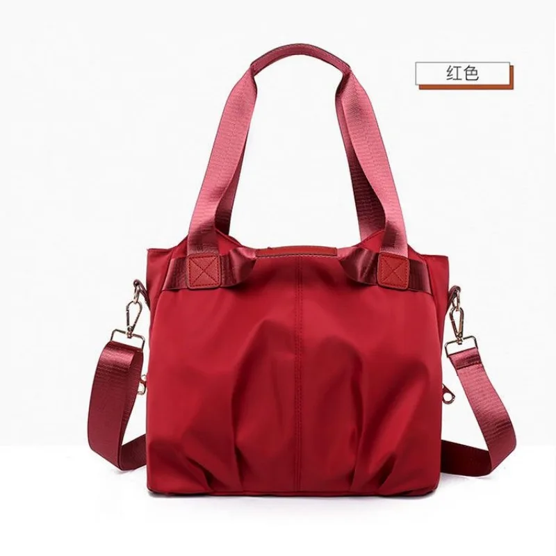 New Style Multi-pocket Tote Bag Commuting Crossbody Bag Fashion All-match Portable One Shoulder Mother Nylon Bag