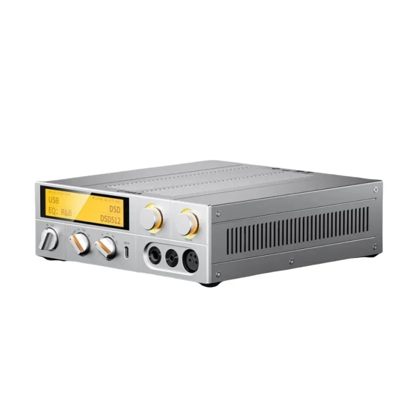 

New FiiO K17 All-In-One Desktop HIFI Headphone Amplifier AK4191+AK4499EX*2 DAC Chips Metal Material Home Music Player